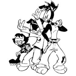 Dessin à colorier: Animaniacs (Dessins animés et séries animées) #48189 - Coloriages à Imprimer Gratuits