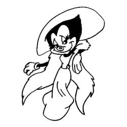 Dessin à colorier: Animaniacs (Dessins animés et séries animées) #48348 - Coloriages à Imprimer Gratuits