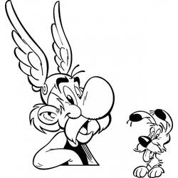 Dessin à colorier: Asterix et Obelix (Dessins animés et séries animées) #182599 - Coloriages à Imprimer Gratuits