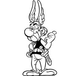Dessin à colorier: Asterix et Obelix (Dessins animés et séries animées) #182603 - Coloriages à Imprimer Gratuits