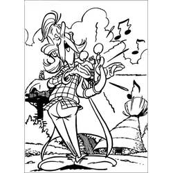 Dessin à colorier: Asterix et Obelix (Dessins animés et séries animées) #182609 - Coloriages à Imprimer Gratuits