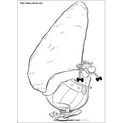 Dessin à colorier: Asterix et Obelix (Dessins animés et séries animées) #24395 - Coloriages à Imprimer Gratuits