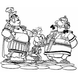 Dessin à colorier: Asterix et Obelix (Dessins animés et séries animées) #24400 - Coloriages à Imprimer Gratuits