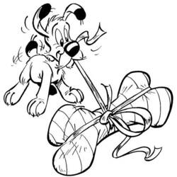 Dessin à colorier: Asterix et Obelix (Dessins animés et séries animées) #24410 - Coloriages à Imprimer Gratuits