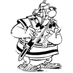 Dessin à colorier: Asterix et Obelix (Dessins animés et séries animées) #24415 - Coloriages à Imprimer Gratuits