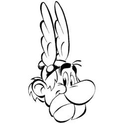 Dessin à colorier: Asterix et Obelix (Dessins animés et séries animées) #24431 - Coloriages à Imprimer Gratuits