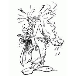 Dessin à colorier: Asterix et Obelix (Dessins animés et séries animées) #24439 - Coloriages à Imprimer Gratuits