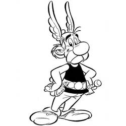 Dessin à colorier: Asterix et Obelix (Dessins animés et séries animées) #24451 - Coloriages à Imprimer Gratuits