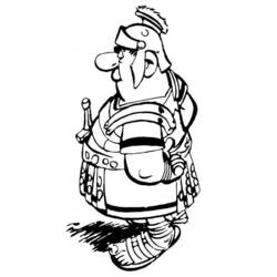 Dessin à colorier: Asterix et Obelix (Dessins animés et séries animées) #24462 - Coloriages à Imprimer Gratuits