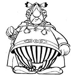 Dessin à colorier: Asterix et Obelix (Dessins animés et séries animées) #24495 - Coloriages à Imprimer Gratuits
