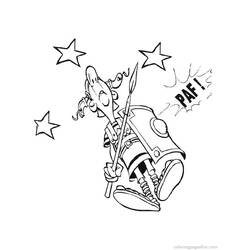 Dessin à colorier: Asterix et Obelix (Dessins animés et séries animées) #24506 - Coloriages à Imprimer Gratuits