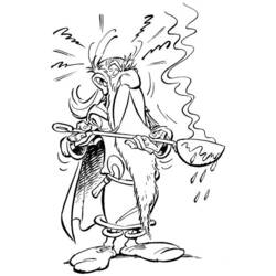 Dessin à colorier: Asterix et Obelix (Dessins animés et séries animées) #24541 - Coloriages à Imprimer Gratuits