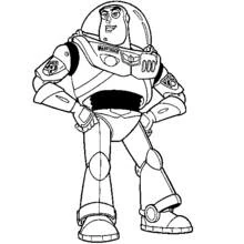 Dessin à colorier: Aventures de Buzz l'Éclair (Dessins animés et séries animées) #46702 - Coloriages à Imprimer Gratuits