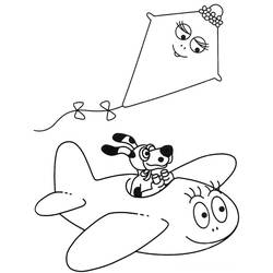 Coloriage Barbapapa (Dessins animés et séries animées) #184617, dessin gratuit prêt à imprimer