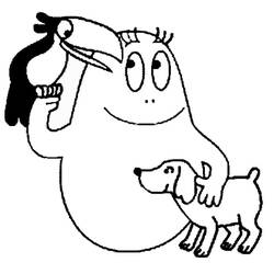 Coloriage Barbapapa (Dessins animés et séries animées) #184618 à imprimer et colorier