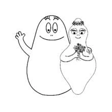 Dessin à colorier: Barbapapa (Dessins animés et séries animées) #36426 - Coloriages à Imprimer Gratuits