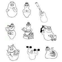 Dessin à colorier: Barbapapa (Dessins animés et séries animées) #36428 - Coloriages à Imprimer Gratuits