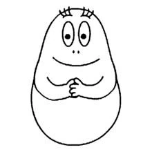 Dessin à colorier: Barbapapa (Dessins animés et séries animées) #36432 - Coloriages à Imprimer Gratuits
