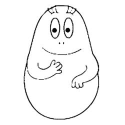 Coloriage Barbapapa (Dessins animés et séries animées) #36434 à imprimer et colorier