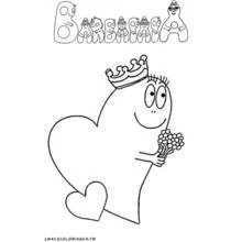 Dessin à colorier: Barbapapa (Dessins animés et séries animées) #36449 - Coloriages à Imprimer Gratuits