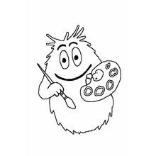 Dessin à colorier: Barbapapa (Dessins animés et séries animées) #36453 - Coloriages à Imprimer Gratuits