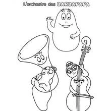 Coloriage Barbapapa (Dessins animés et séries animées) #36476 à imprimer et colorier