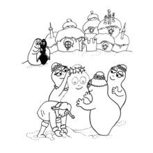 Dessin à colorier: Barbapapa (Dessins animés et séries animées) #36481 - Coloriages à Imprimer Gratuits