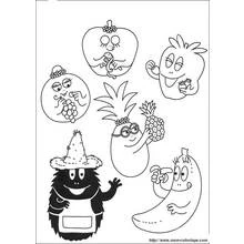 Dessin à colorier: Barbapapa (Dessins animés et séries animées) #36498 - Coloriages à Imprimer Gratuits