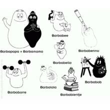 Dessin à colorier: Barbapapa (Dessins animés et séries animées) #36525 - Coloriages à Imprimer Gratuits