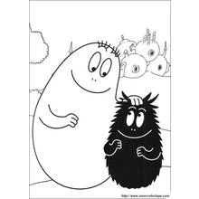 Coloriage Barbapapa (Dessins animés et séries animées) #36529 à imprimer et colorier