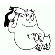 Coloriage Barbapapa (Dessins animés et séries animées) #36531 à imprimer et colorier