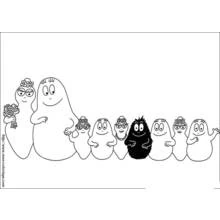 Dessin à colorier: Barbapapa (Dessins animés et séries animées) #36540 - Coloriages à Imprimer Gratuits