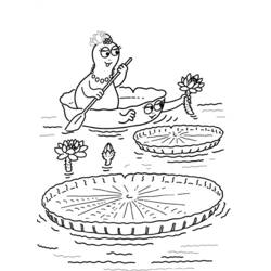 Coloriage Barbapapa (Dessins animés et séries animées) #36543 à imprimer et colorier