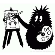 Dessin à colorier: Barbapapa (Dessins animés et séries animées) #36550 - Coloriages à Imprimer Gratuits