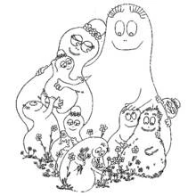 Coloriage Barbapapa (Dessins animés et séries animées) #36551 à imprimer et colorier