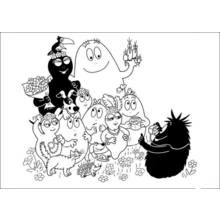 Dessin à colorier: Barbapapa (Dessins animés et séries animées) #36558 - Coloriages à Imprimer Gratuits