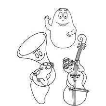 Dessin à colorier: Barbapapa (Dessins animés et séries animées) #36561 - Coloriages à Imprimer Gratuits