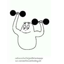 Coloriage Barbapapa (Dessins animés et séries animées) #36573 à imprimer et colorier