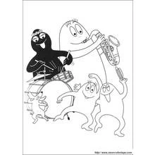 Coloriage Barbapapa (Dessins animés et séries animées) #36617 à imprimer et colorier
