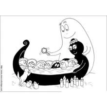 Dessin à colorier: Barbapapa (Dessins animés et séries animées) #36667 - Coloriages à Imprimer Gratuits