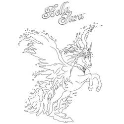 Dessin à colorier: Bella Sara (Dessins animés et séries animées) #209669 - Coloriages à Imprimer Gratuits