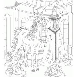 Dessin à colorier: Bella Sara (Dessins animés et séries animées) #209677 - Coloriages à Imprimer Gratuits