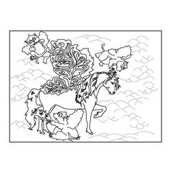 Dessin à colorier: Bella Sara (Dessins animés et séries animées) #41304 - Coloriages à Imprimer Gratuits
