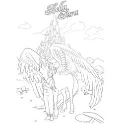 Dessin à colorier: Bella Sara (Dessins animés et séries animées) #41326 - Coloriages à Imprimer Gratuits