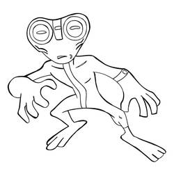 Coloriage Ben 10 (Dessins animés et séries animées) #184731 à imprimer et colorier