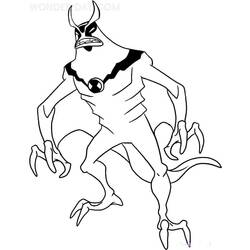 Coloriage Ben 10 (Dessins animés et séries animées) #184741 à imprimer et colorier