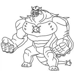 Coloriage Ben 10 (Dessins animés et séries animées) #184742 à imprimer et colorier