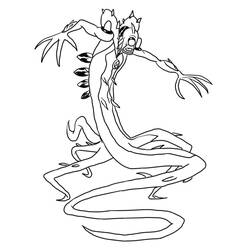 Coloriage Ben 10 (Dessins animés et séries animées) #184743 à imprimer et colorier