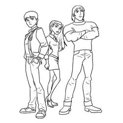Coloriage Ben 10 (Dessins animés et séries animées) #184746 à imprimer et colorier