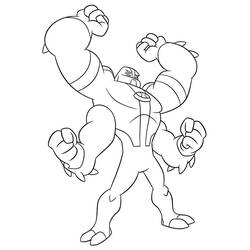 Coloriage Ben 10 (Dessins animés et séries animées) #184756 à imprimer et colorier